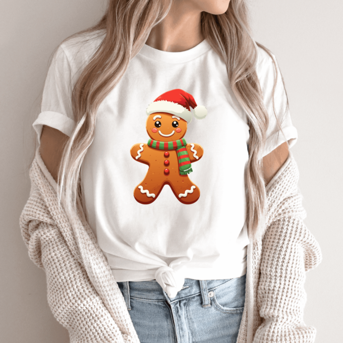 Unisex marškinėliai su spauda „Sausainukas“ - Image 2