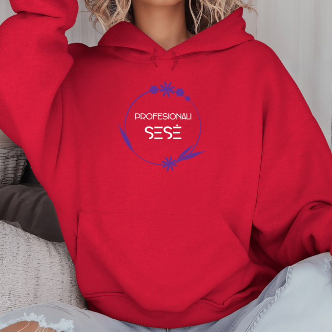 Unisex džemperis su spauda „Profesionali sesė“ - Image 4