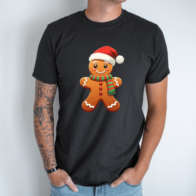 Unisex marškinėliai su spauda „Sausainukas“ - Image 13