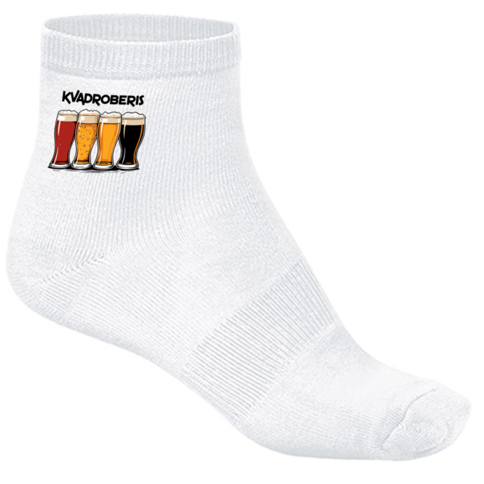 Kojinės su spauda „Kvadroberis“ - Image 4
