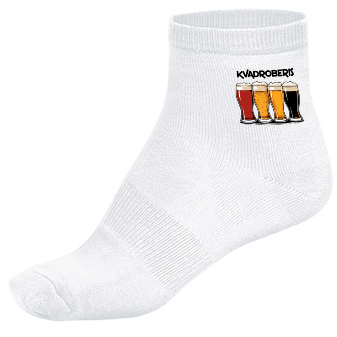 Kojinės su spauda „Kvadroberis“ - Image 3