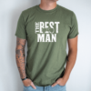 Unisex marškinėliai su spauda „The best man“ - Image 8