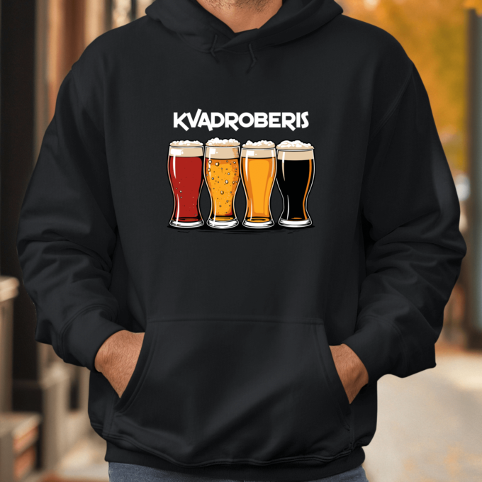 Unisex džemperis su spauda „Kvadroberis“ - Image 2