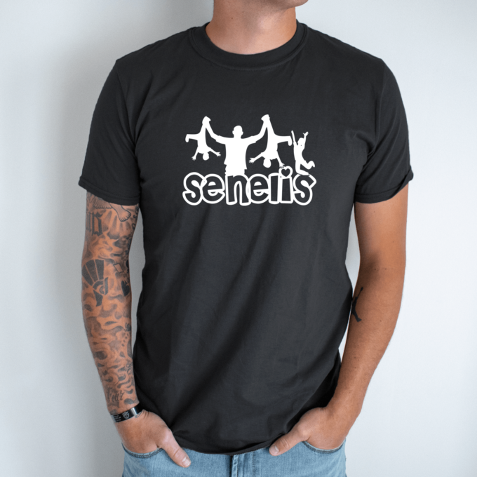 Unisex marškinėliai su spauda „Toks Senelis“ - Image 3