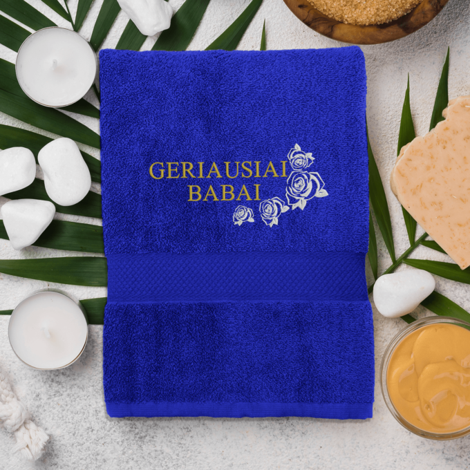 Rankšluostis „Geriausiai babai“ - Image 4