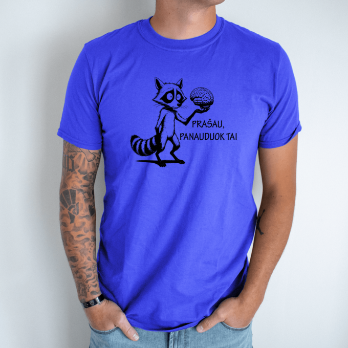 Unisex marškinėliai su spauda „Panaudok tai“ - Image 6