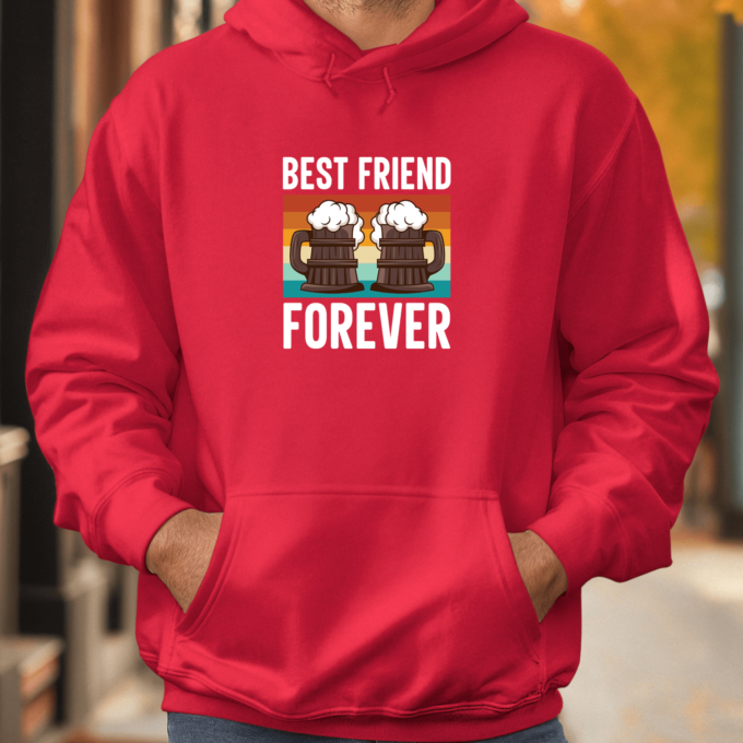 Unisex džemperis su spauda „Best friend forever“ - Image 4