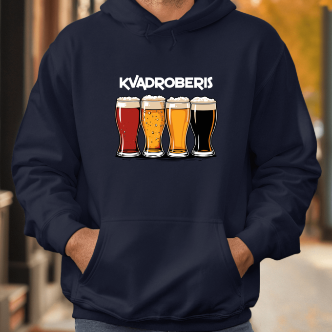 Unisex džemperis su spauda „Kvadroberis“ - Image 5