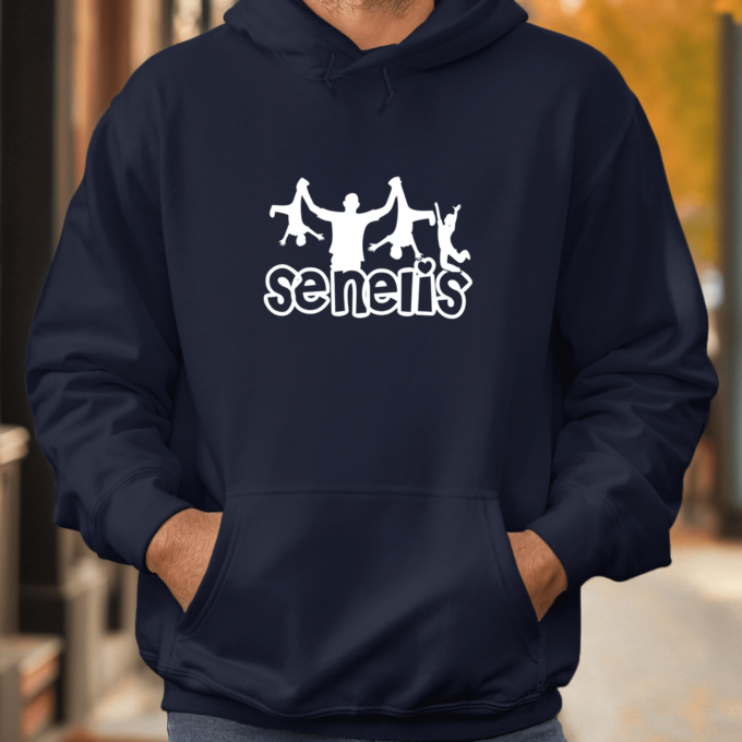 Unisex džemperis su spauda „Toks senelis“ - Image 3