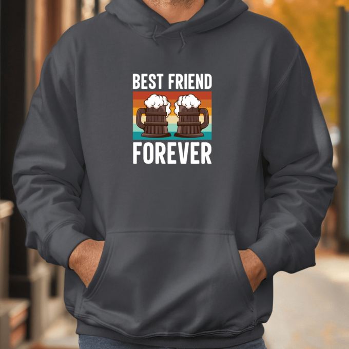 Unisex džemperis su spauda „Best friend forever“ - Image 3