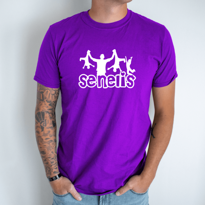 Unisex marškinėliai su spauda „Toks Senelis“ - Image 8