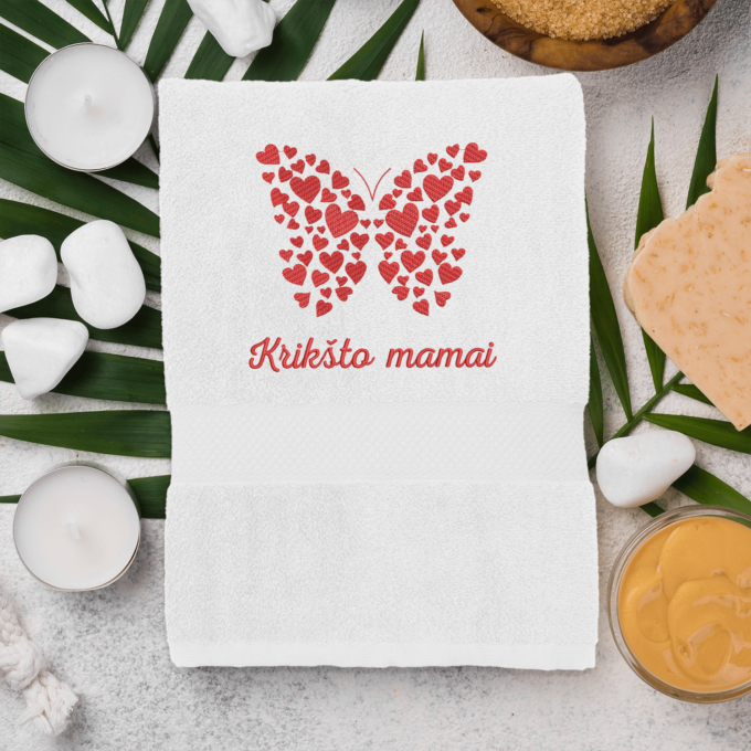 Rankšluostis „Krikšto mamai“
