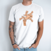 Unisex marškinėliai su spauda „Tėtis su vaikų vardais“ 1-5 vaikai - Image 2