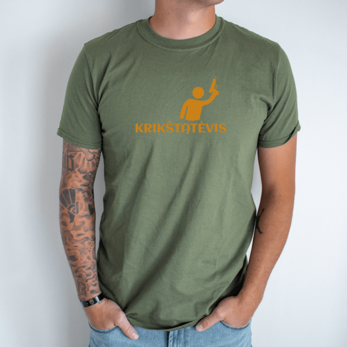 Unisex marškinėliai su spauda „Krikštatėvis“ - Image 7