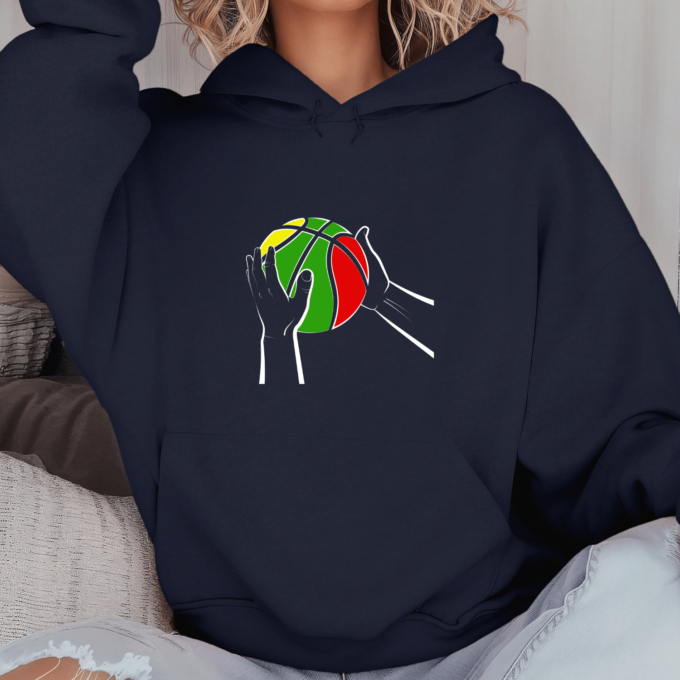 Unisex džemperis su spauda „Krepšinis Lietuvoje“ - Image 7