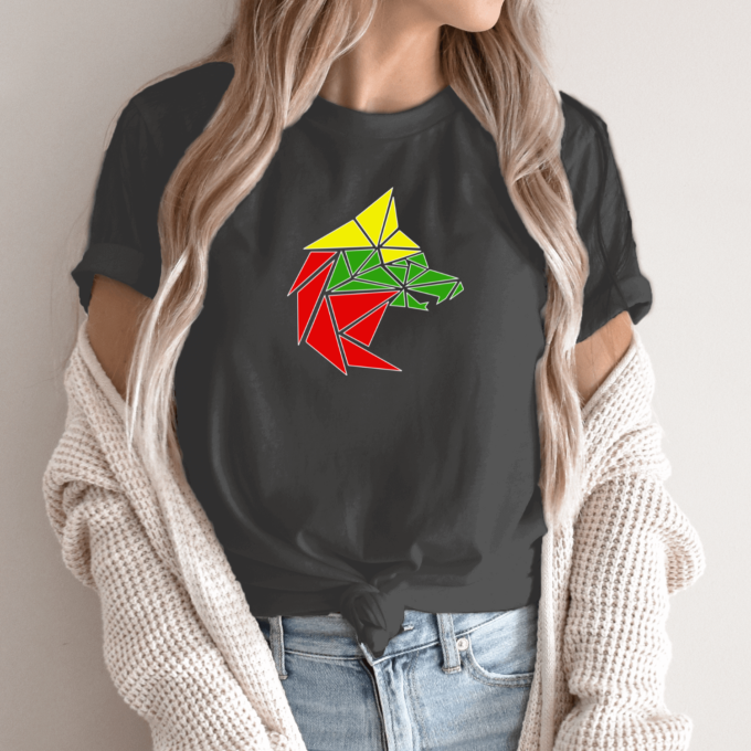 Unisex marškinėliai su spauda „Lietuvos vilkas“ - Image 10