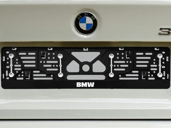 Numerių rėmelis su guminėmis tarpinėmis „BMW“
