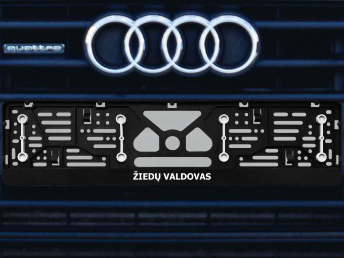 Numerių rėmelis su guminėmis tarpinėmis „Žiedų valdovas“