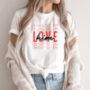 Unisex marškinėliai su spauda „Love him“