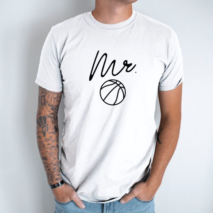 Unisex marškinėliai su spauda „Mr“ - Image 2