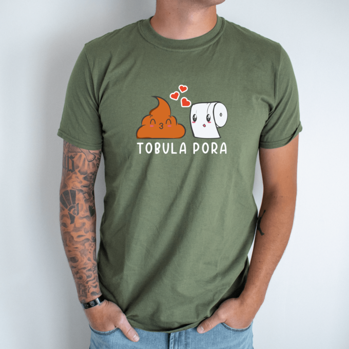 Unisex marškinėliai su spauda „Tobula pora“ - Image 5