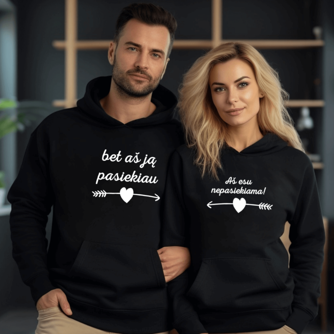 Unisex džemperiai poroms „Nepasiekiama“