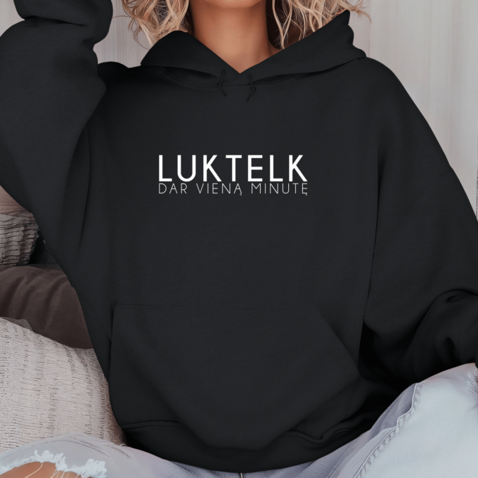 Unisex džemperis su spauda „Luktelk“ - Image 5
