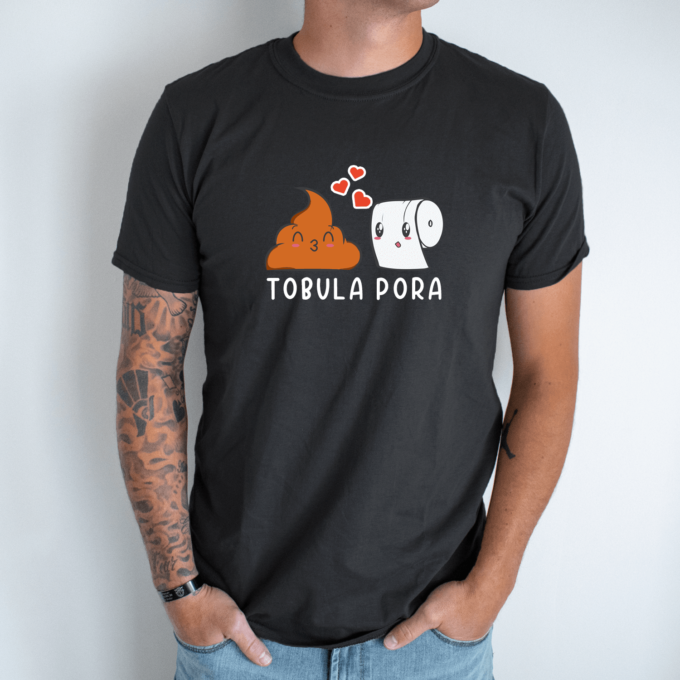 Unisex marškinėliai su spauda „Tobula pora“ - Image 8
