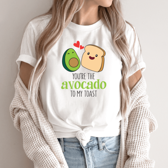 Unisex marškinėliai su spauda „Avocado“ - Image 9