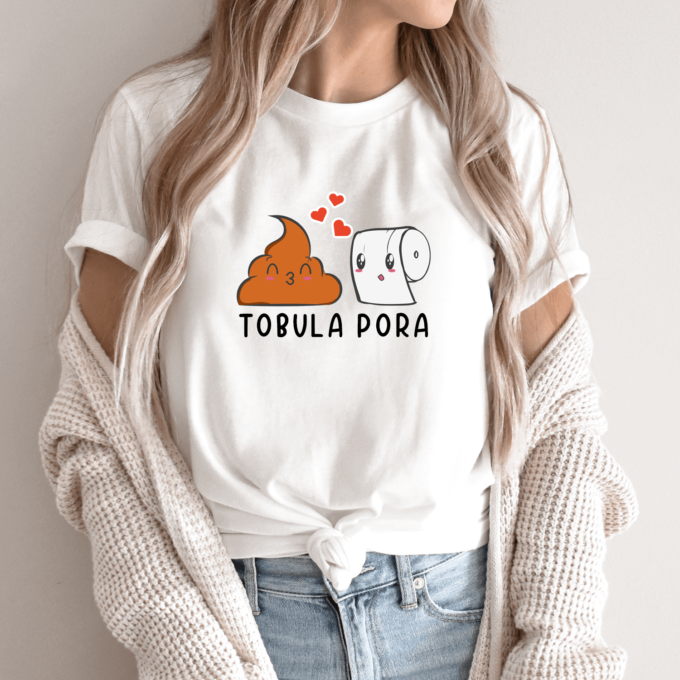 Unisex marškinėliai su spauda „Tobula pora“ - Image 9