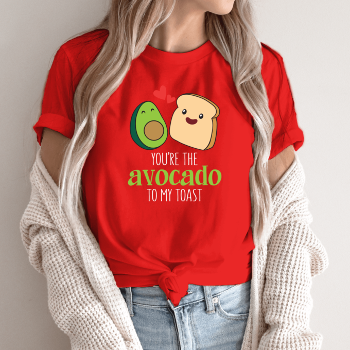 Unisex marškinėliai su spauda „Avocado“ - Image 13