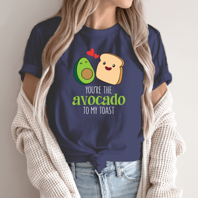 Unisex marškinėliai su spauda „Avocado“ - Image 12