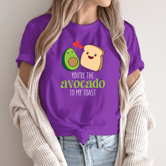 Unisex marškinėliai su spauda „Avocado“ - Image 10