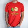Unisex marškinėliai su spauda „Avocado“ - Image 7