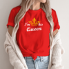 Unisex marškinėliai su spauda „I'm his Queen“ - Image 3