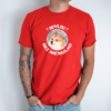 Unisex marškinėliai su spauda „Myliu iki mėnulio“ - Image 4