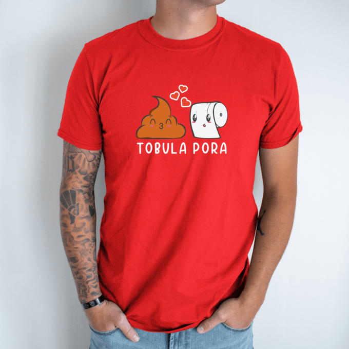Unisex marškinėliai su spauda „Tobula pora“ - Image 7
