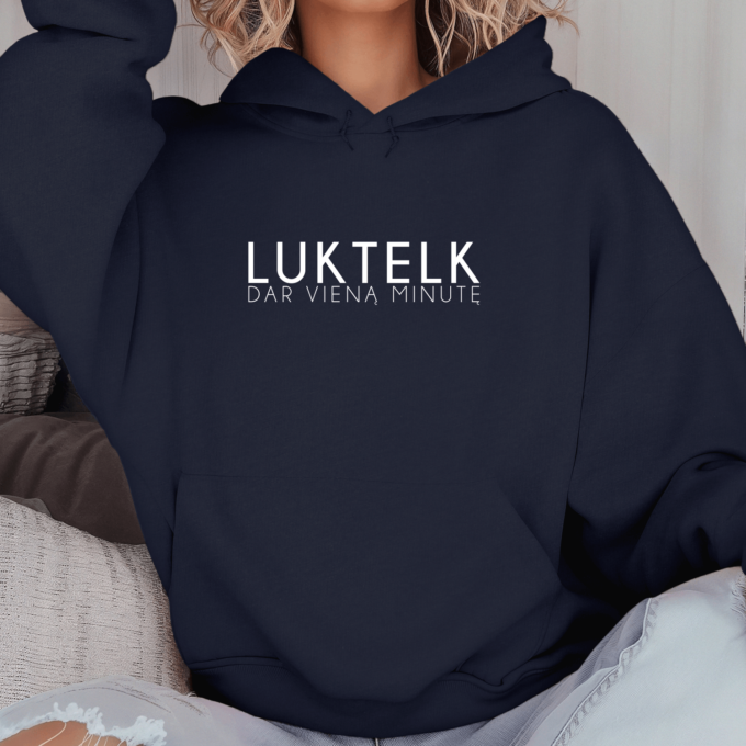 Unisex džemperis su spauda „Luktelk“ - Image 3