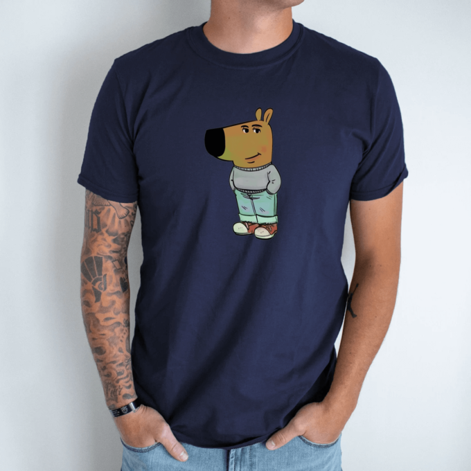 Unisex marškinėliai su spauda „Chill guy“ - Image 6