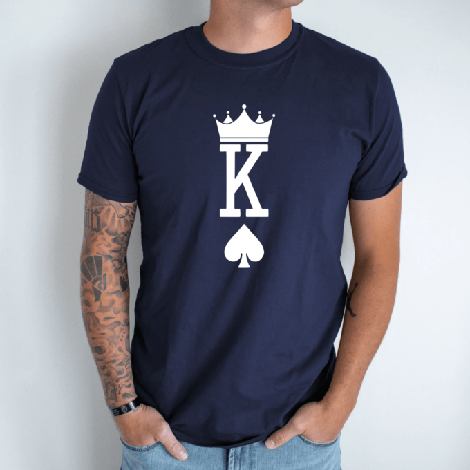 Unisex marškinėliai su spauda „K“