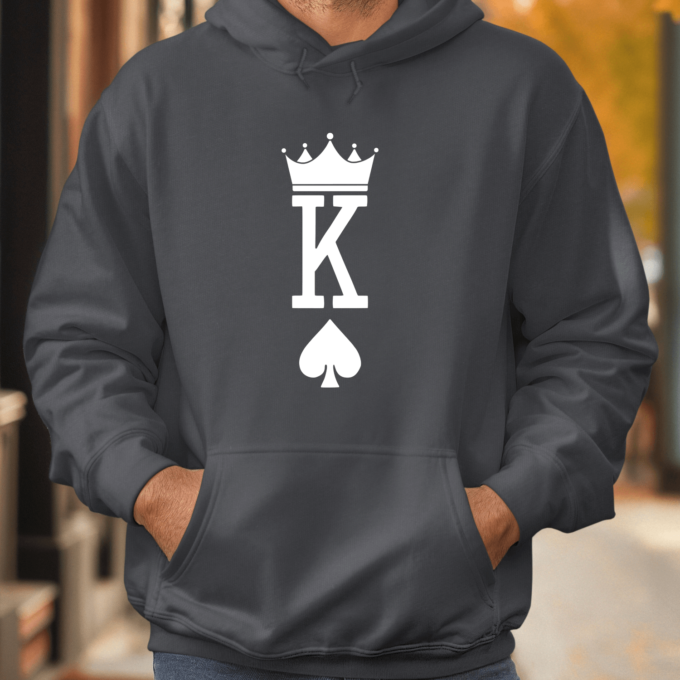 Unisex džemperis su spauda „K“