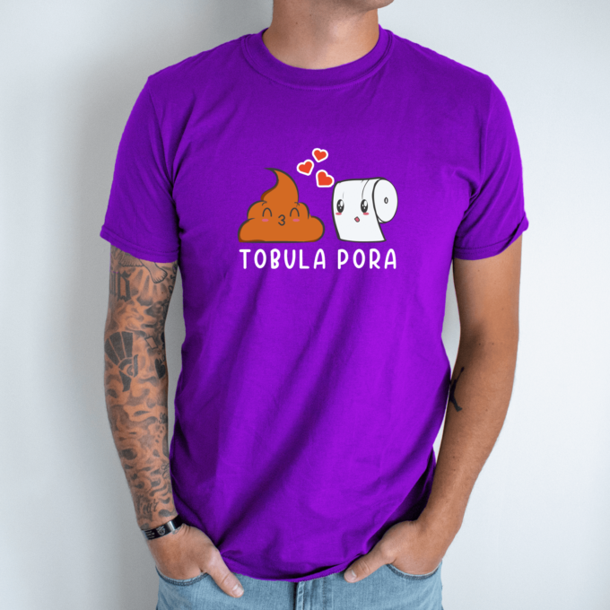 Unisex marškinėliai su spauda „Tobula pora“ - Image 4
