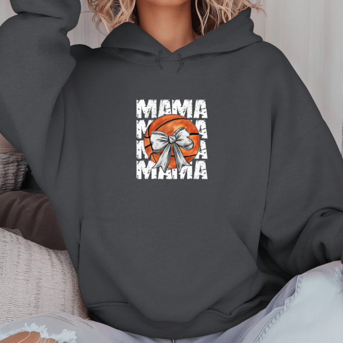 Unisex džemperis su spauda „Koketiška krepšinio mama“ - Image 3