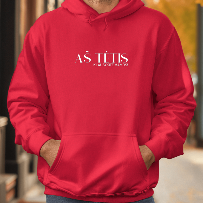Unisex džemperis su spauda „Aš tėtis“ - Image 4