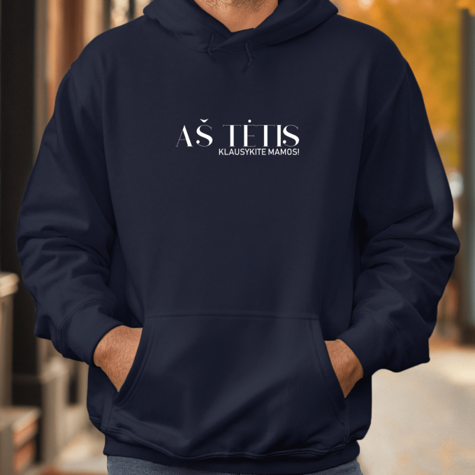 Unisex džemperis su spauda „Aš tėtis“ - Image 3