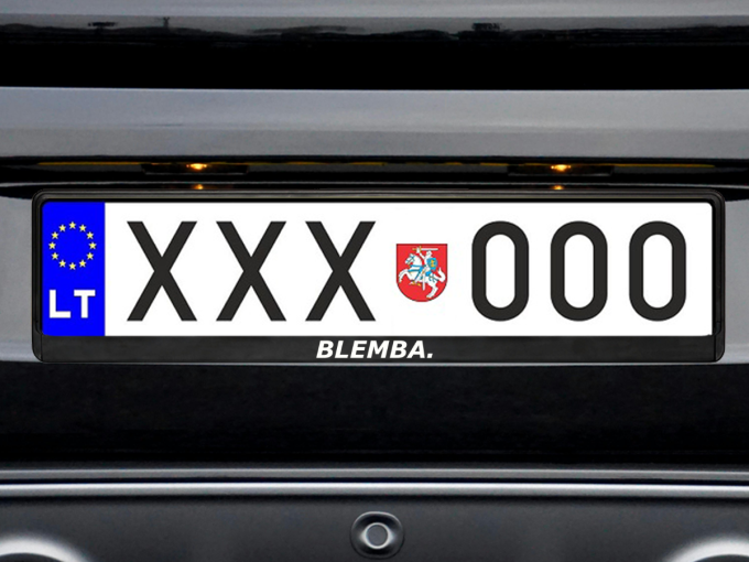 Numerių rėmelis „Blemba“