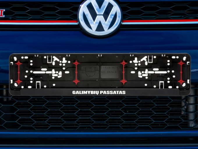 Wurth numerių rėmelis „Galimybių Passatas“