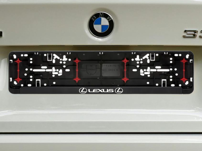 Wurth numerių rėmelis „Lexus“
