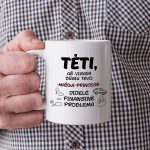 Puodelis „Didelė finansinė problema“