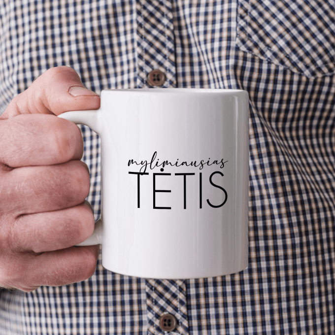 Puodelis „Mylimiausias tėtis “